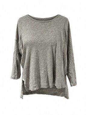 JAMES PERSE Light Gray Long Sleeve Top - size 3